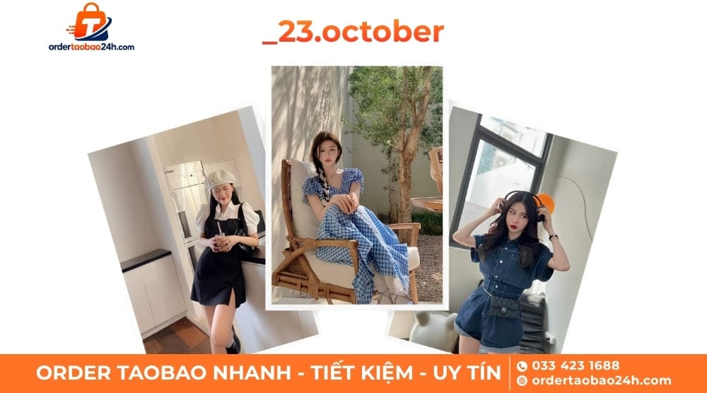 _23.october - Đồ nữ Taobao nữ tính pha nét năng động