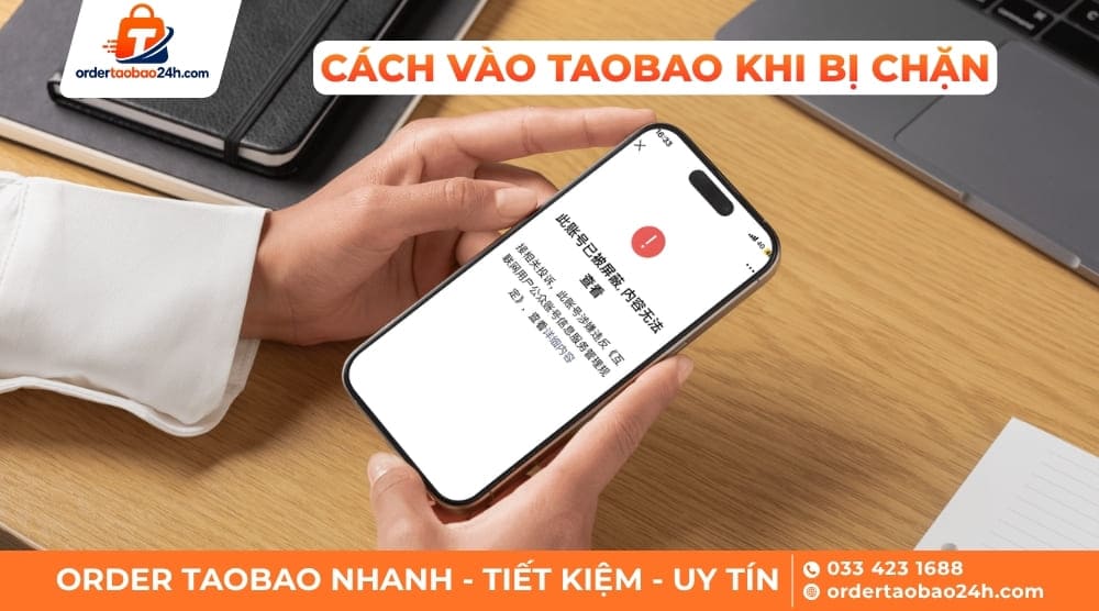 Cách vào Taobao khi bị chặn hiệu quả