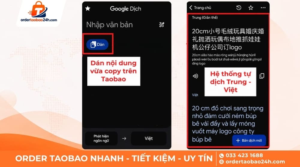 Đổi ngôn ngữ Taobao từ tiếng Trung sang tiếng Việt