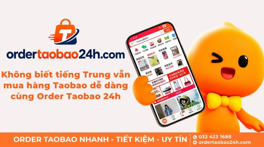 Không biết tiếng Trung vẫn mua hàng Taobao dễ dàng