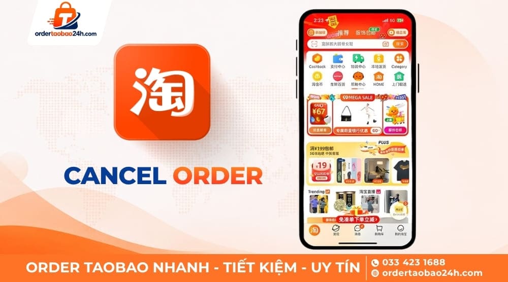 Không hủy đơn liên tục khiến Taobao phát hiện bất thường