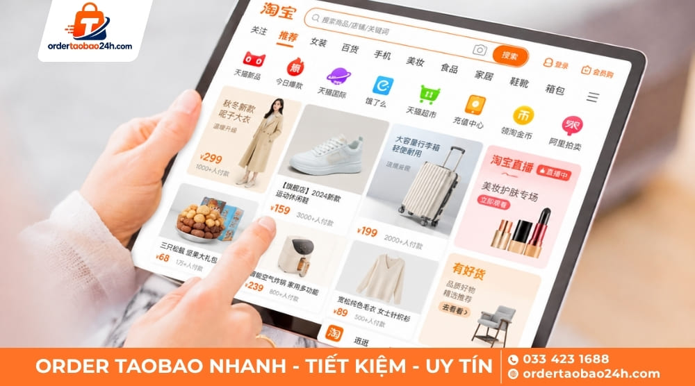 Mua hàng trên Taobao bằng cách order trực tiếp