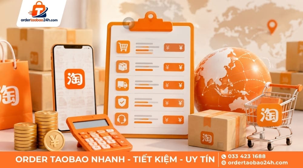 Nhận báo giá hàng mua order Taobao