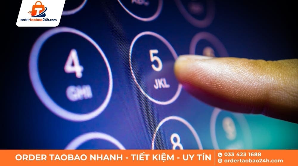 Nhập sai số điện thoại Taobao không gửi mã xác nhận