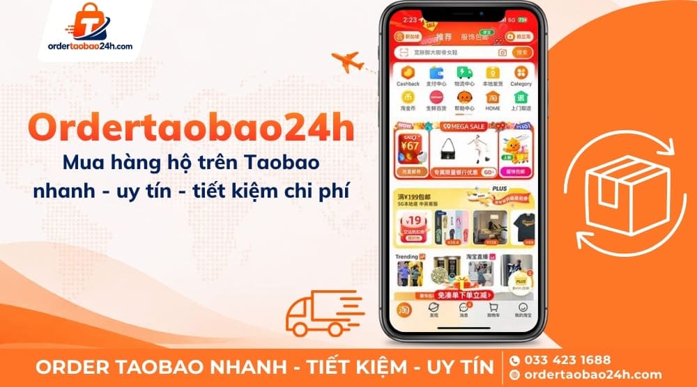 Ordertaobao24h mua hộ hàng Taobao nhanh, uy tín