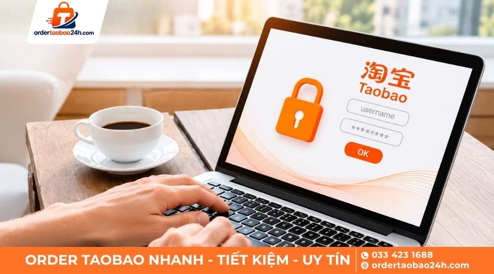 Tạo mật khẩu Taobao lấy lại đủ mạnh