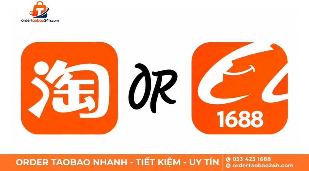 Taobao và 1688 đều là các sàn TMĐT lớn của Trung Quốc